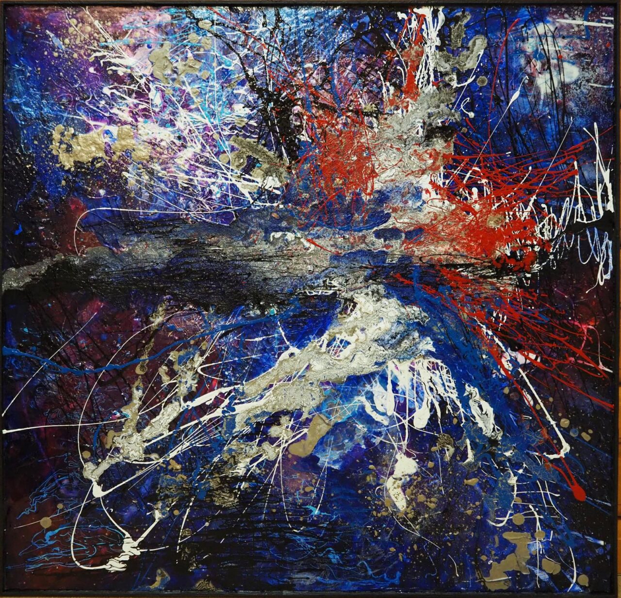 大幅値下げ！！仕事中に描いた絵 油絵 港 Amazon.co.jp: 内田晃 油彩画 雨の港（北欧） F3 直筆サイン