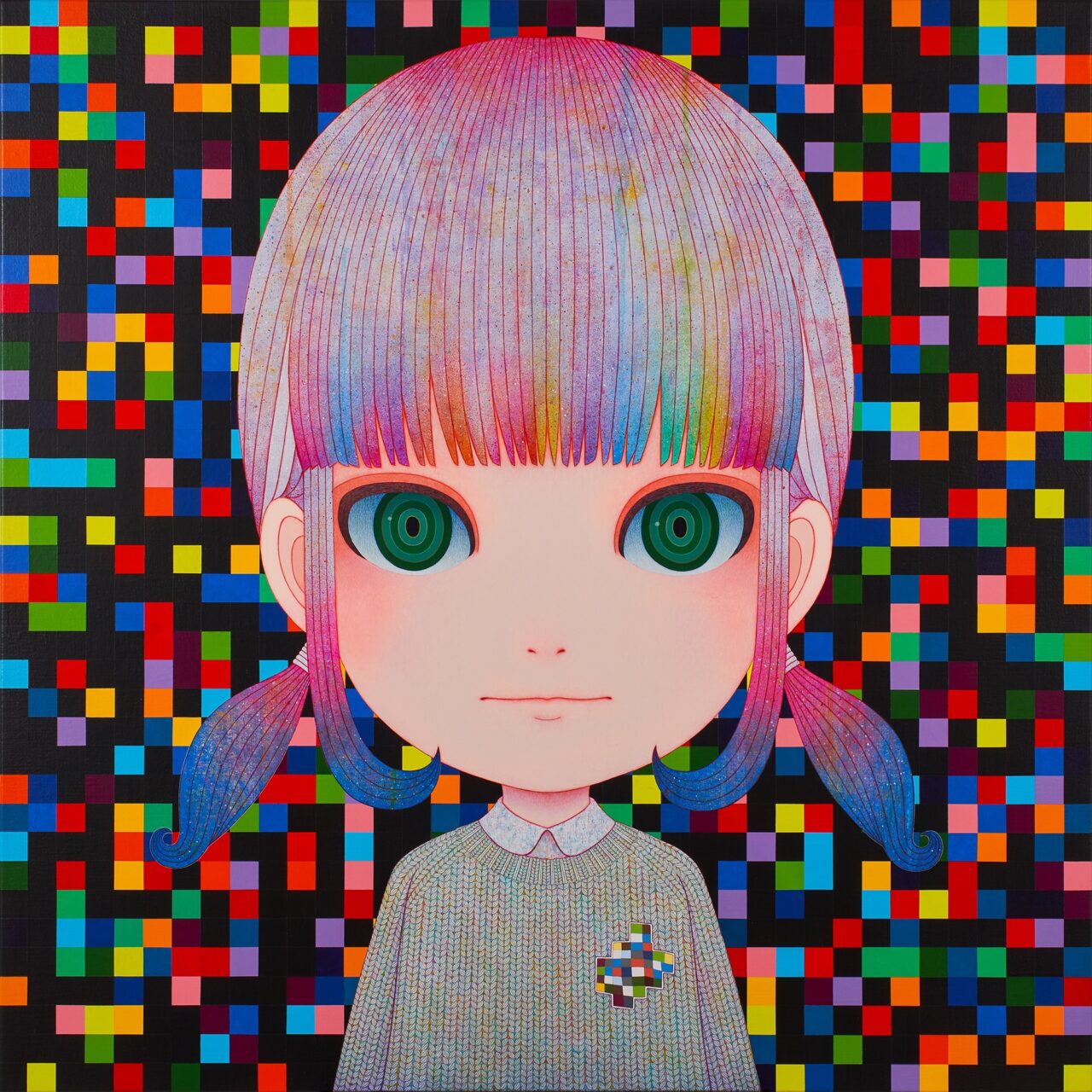 山田航平 “スペクトル・ガール(E.K.)” | アートワーク | ART OSAKA 2025