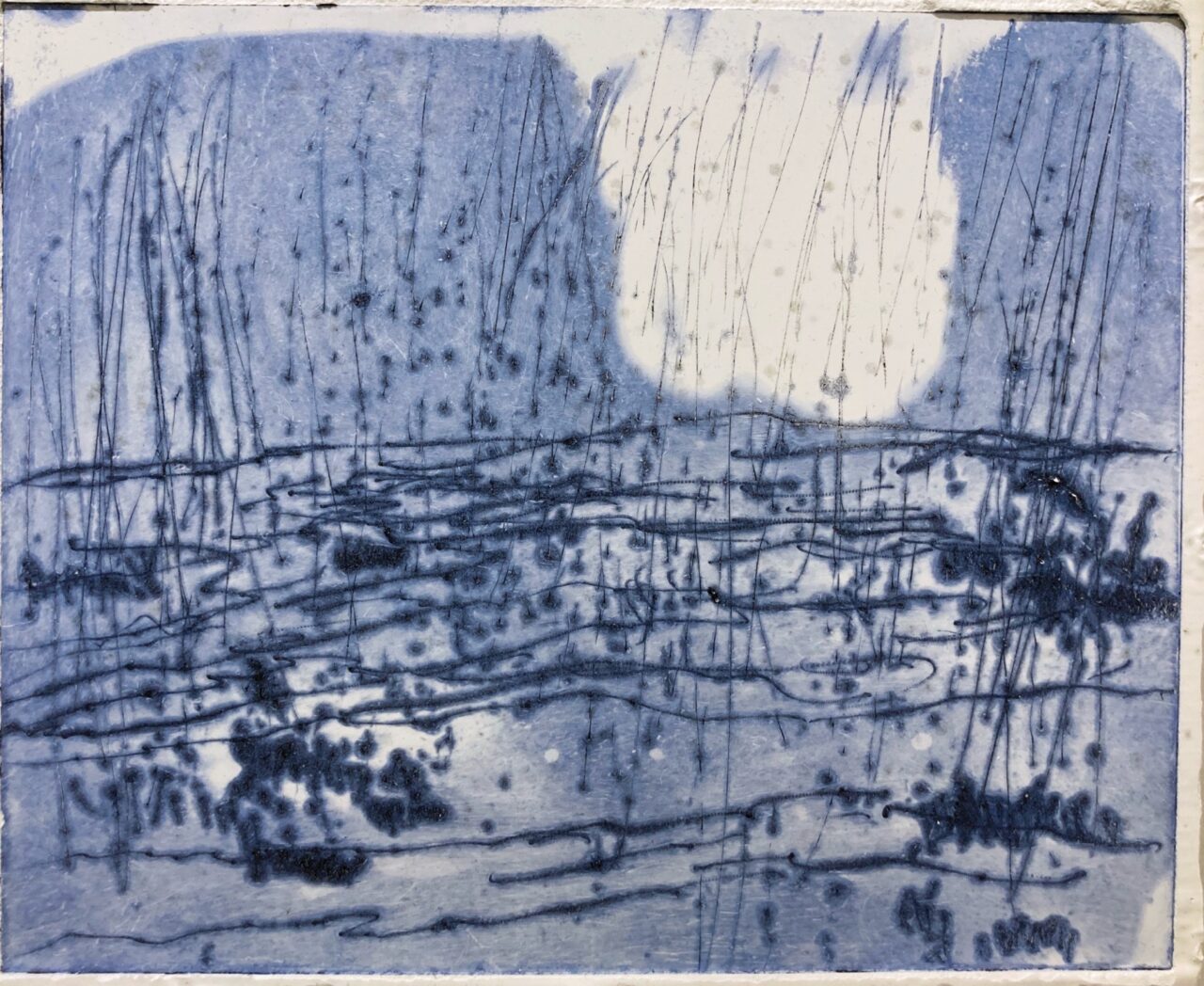 西村涼 “青い雨” | アートワーク | ART OSAKA 2026